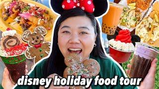 What to Eat at DISNEYLAND! HOLIDAY Edition Food Tour 2022