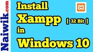 How to Install Xampp 32-bit in Windows 10 [ 2018 ]