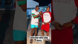 I interviewed Ezike Kenzy full video here  #kenzy #thebrownshirtguy