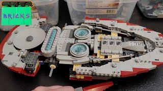 Knock Off Lego Star Wars - UCS Slave 1 build -  Part 2