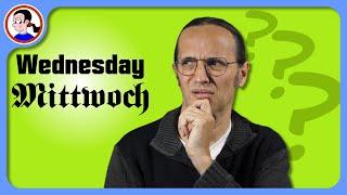 Why is Wednesday so weird in German?