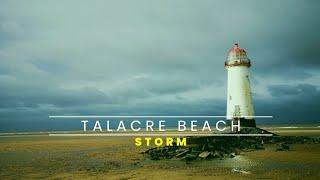 #Shorts - Talacre Beach Storm - Wales (Road Trip) - Lighthouse