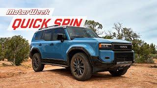 2024 Toyota Land Cruiser | MotorWeek Quick Spin