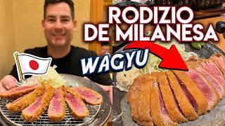 Churrasco de  milanesa Japonês: Gyukatsu Motomura