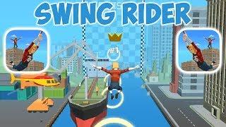 Swing Rider - Gameplay - First Levels 1 - 5 (iOS - Android)