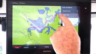 Garmin Marine: How to navigate to a waypoint