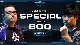 SpeCial vs soO TvZ – Semifinal 1 – WCS Global Finals 2017 – StarCraft II