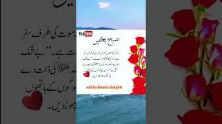 Subha bakhair | zindagi ka Matlab | Urdu quotes | Islamic Urdu | quotes in Urdu | Islamic shorts |