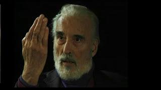 Very good advice by Christopher Lee - not only for actors