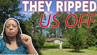 WE WERE RIPPED OFF BUYING OUR FIRST MANUFACTURED HOME!!