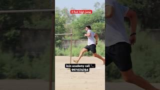 4 feet high jump training  | ssc cpo physical training | #highjumptips #cpophysical #shorts