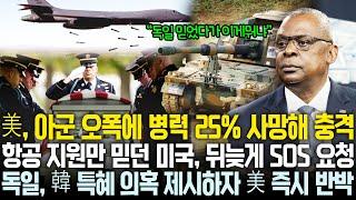 "항공 지원만 믿었는데 오폭으로 25% 사망" 충격받은 미군의 다급한 SOS 요청, 한국만 특혜 받았다는 독일의 의혹에 곧바로 반박한 미군