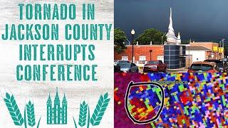 Conference Interrupted as TORNADO Strikes JACKSON COUNTY, Heads Toward INDEPENDENCE