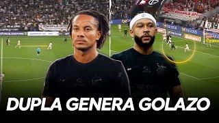 ¡OVACIONADO!¡ANDRÉ CARRILLO y MEMPHIS DEPAY en GOLAZO del CORINTHIANS!