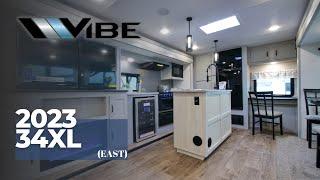 Tour the ALL-NEW 2023 Vibe 34XL Travel Trailer by Forest River