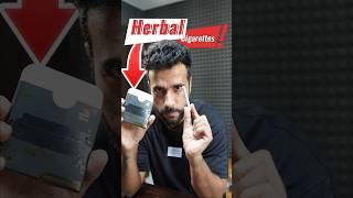 Herbal Cigarettes Vs Normal Cigarettes #scienceexperiment #health #healthy #scienceandfun #ashusir