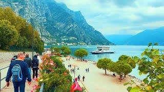 Limone Sul Garda Italy Walking Tour | 4k60 Fps - The Prettiest town in Lake Garda - October 2024