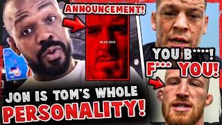 Jon Jones LAUGHS at Tom Aspinall's ANNOUNCEMENT teaser! Nate Diaz SNAPS on Bo Nickal! UFC 316