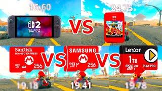 Loading Speed Test: SD Express vs. Internal Storage vs. Game Card【Nintendo Switch 2】