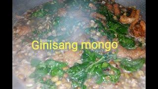 Ginisang mongo for Wednesday #prinsesa #menu