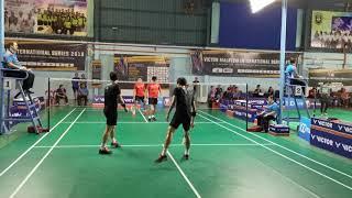 Ko Sung Hyun & Shin Baek Cheol - VICTOR Malaysia International Series 2018 - QF - Game 1 2nd Half