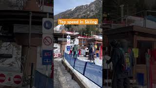 Skiing speed