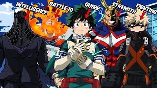 I Picked The Strongest Character In Each Category in My Hero Academia