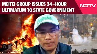 Manipur News | Meitei Group Issues 24-Hour Ultimatum After Mob Attacks Biren Singh's House