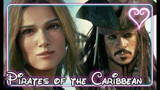 Kingdom Hearts 3 All Cutscenes | Full Movie | Pirates of the Caribbean ~ Port Royal