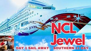 Boarding Day on the Norwegian Jewel: Complete Cruise Day 1 Experience + Hints & Tips, Food & Drinks.