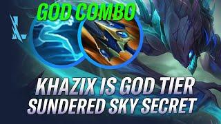 SUNDERED SKY IS OP ON KHAZIX | WILD RIFT KHAZIX IS BUSTED | RiftGuides | WildRift