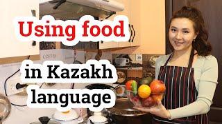 Using food in Kazakh language