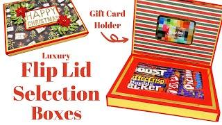 Luxury Flip Lid Selection Boxes! with Gift Card Holder