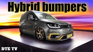 Vw caddy R line hybrid bumpers  {the best yet}