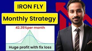 Monthly option selling strategy - safest option selling strategy- Iron fly adjustment for all market