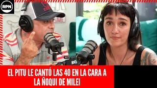 EL PITU SALVATIERRA LE CANTÓ LAS 40 A LA ÑOQUI DE MILEI EN LA CARA: “¿VOS ME DECÍS CORRUPTO A MI?”