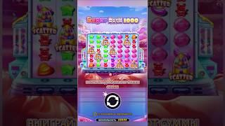 Топ Бонус в (Sugar Rush 1000) Для подписчика #заносынедели #занос #слоты  #slot #казино #шортс