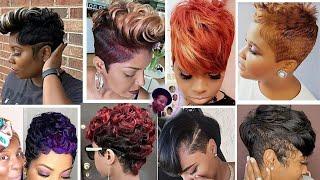 25 Best Short PIXIE HAIRCUT Hairstyles For Black Women  2022/2023.