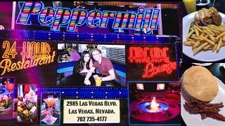 Las Vegas Vlog - Peppermills Fireside Lounge Breakfast & Miracle Mile Shops Planet Hollywood