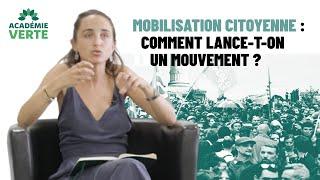 Masterclass - Mobilisation citoyenne