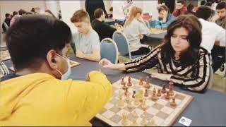 Aditya Golatkar vs Asal Salimova | Sunway Sitges International Chess Tournament 2023