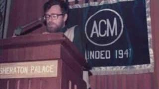 Edsger Dijkstra's Turing Award Speech - Part 1 of 8