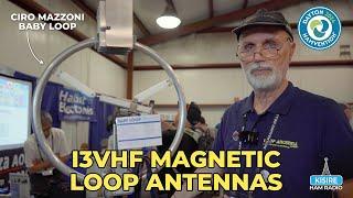 Ciro Mazzoni Magnetic Loop Antennas! Dayton Hamvention 2024