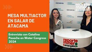 Entrevista con Catalina Pasache: Mesa Multiactor en Salar de Atacama