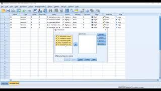 HOW TO CODE QUESTIONNARES IN SPSS