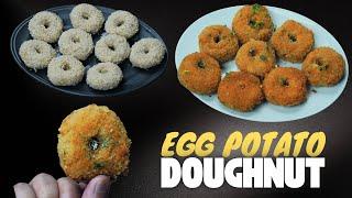 Egg Potato Donuts Recipe | Ramadan Special Crispy Donuts Recipe