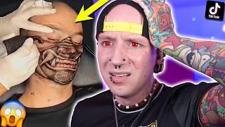 Face Tattoos You Should NEVER GET | New Tattoo TikTok Fails 18 | Roly