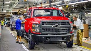 How They Produce the New Massive Chevrolet Heavy Duty Trucks in the US