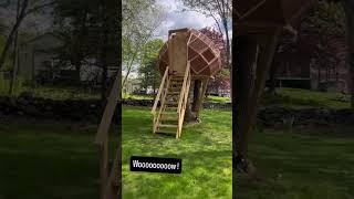 zome tree house - trillium domes plans!