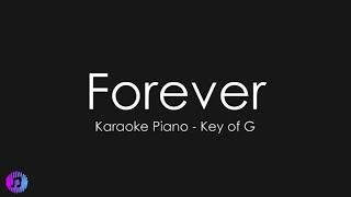 Kari Jobe - Forever | Piano Karaoke [Lower Key of G]